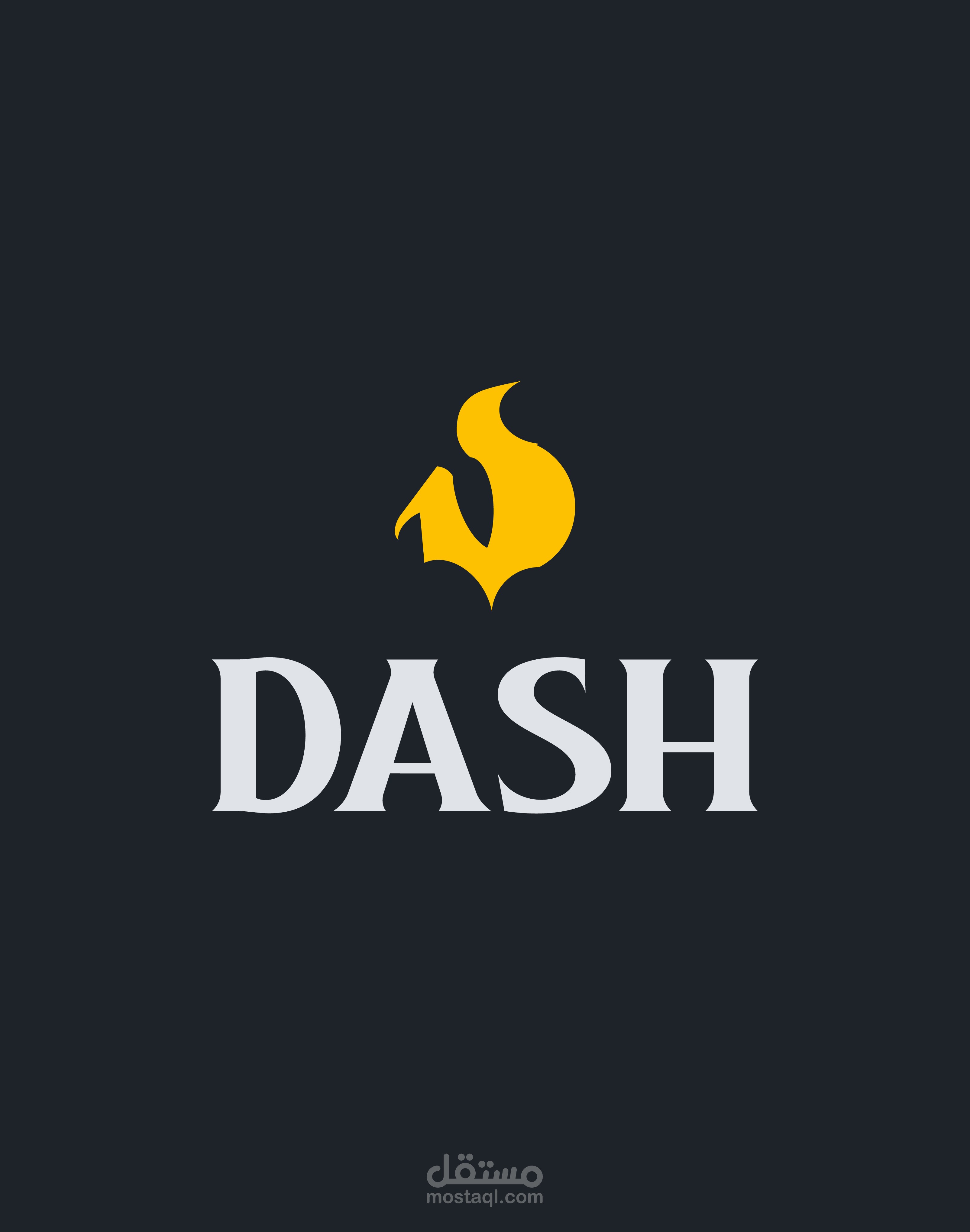 DASH Logo Design – Fast Delivery Brand Identity