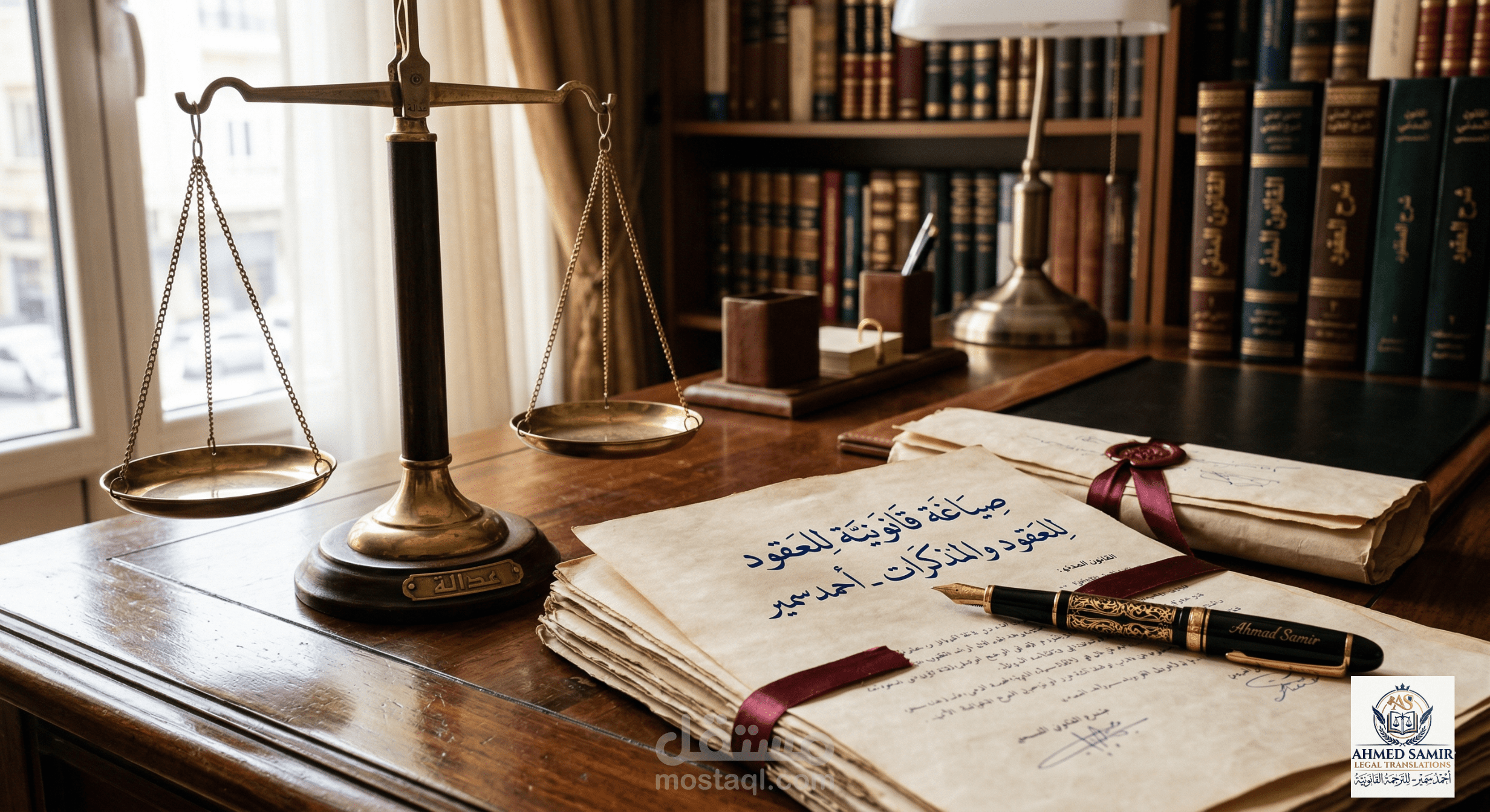 صياغة مذكرات قانونية وعقود مدنية وتجارية مخصصة