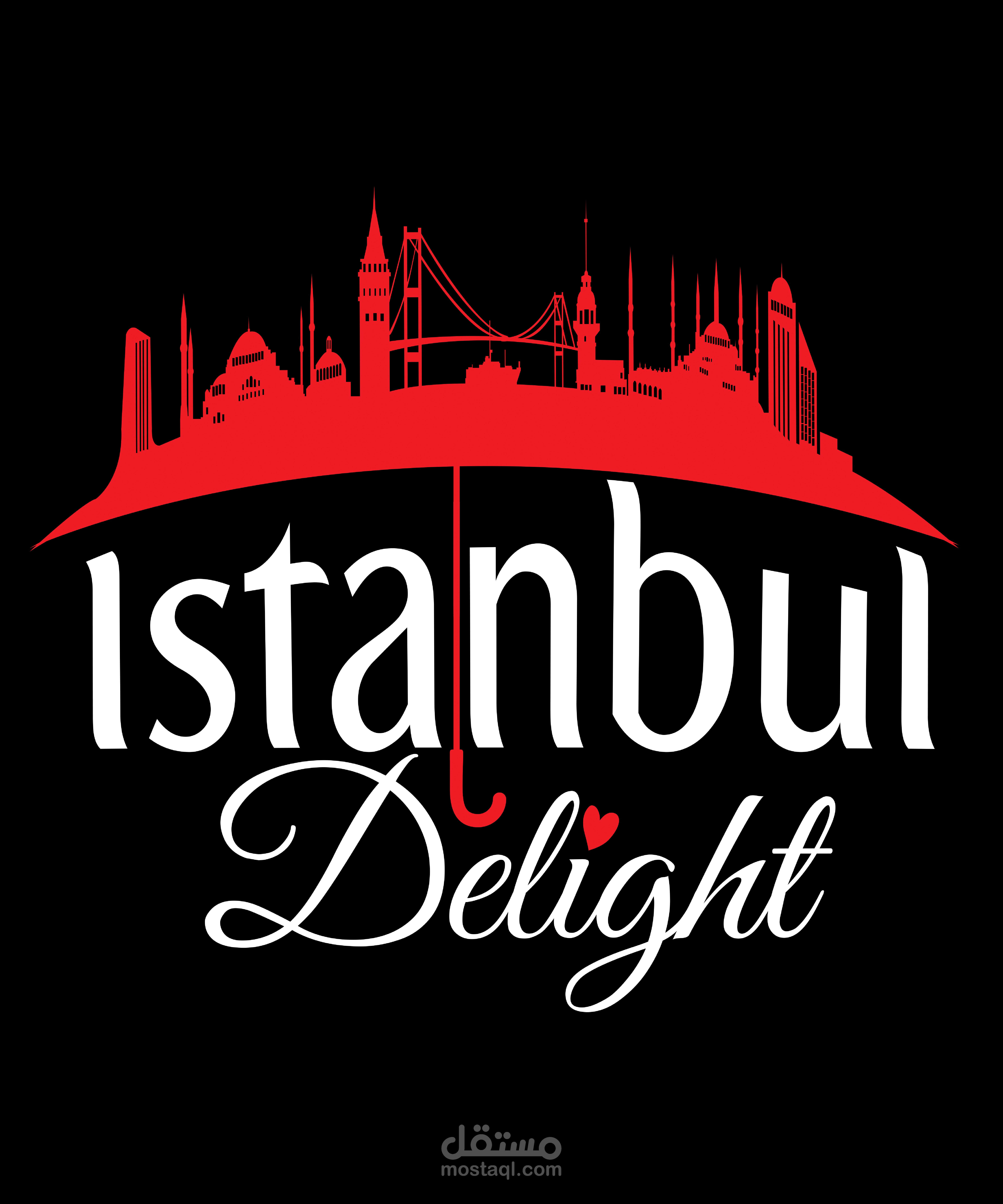 تصميم شعار مطعم Istanbul Delight