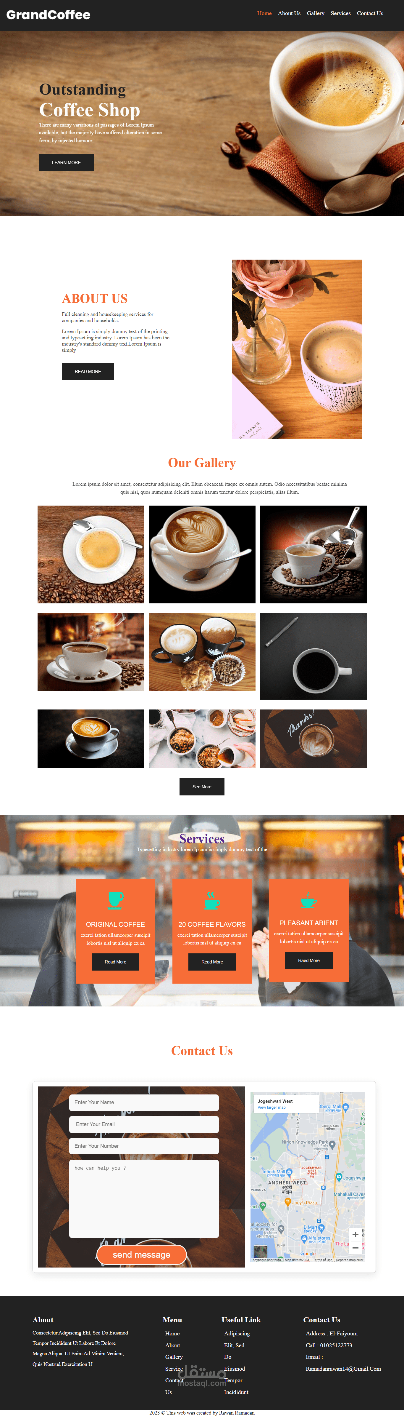 simple project coffee