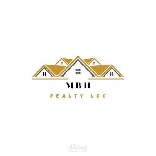 creation logo of a company of construction