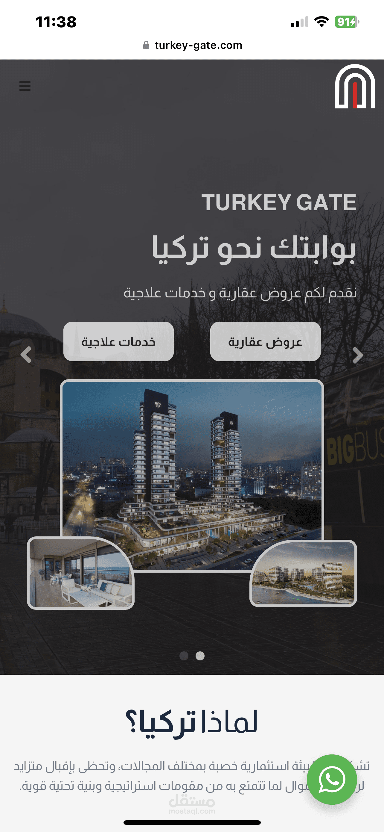 موقع وردبريس turkey gate