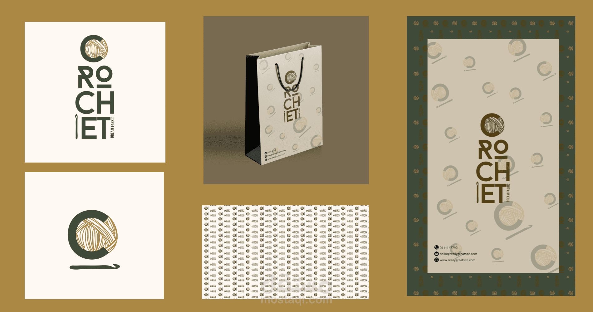 تصميم هوية بصرية احترافية وجذابه