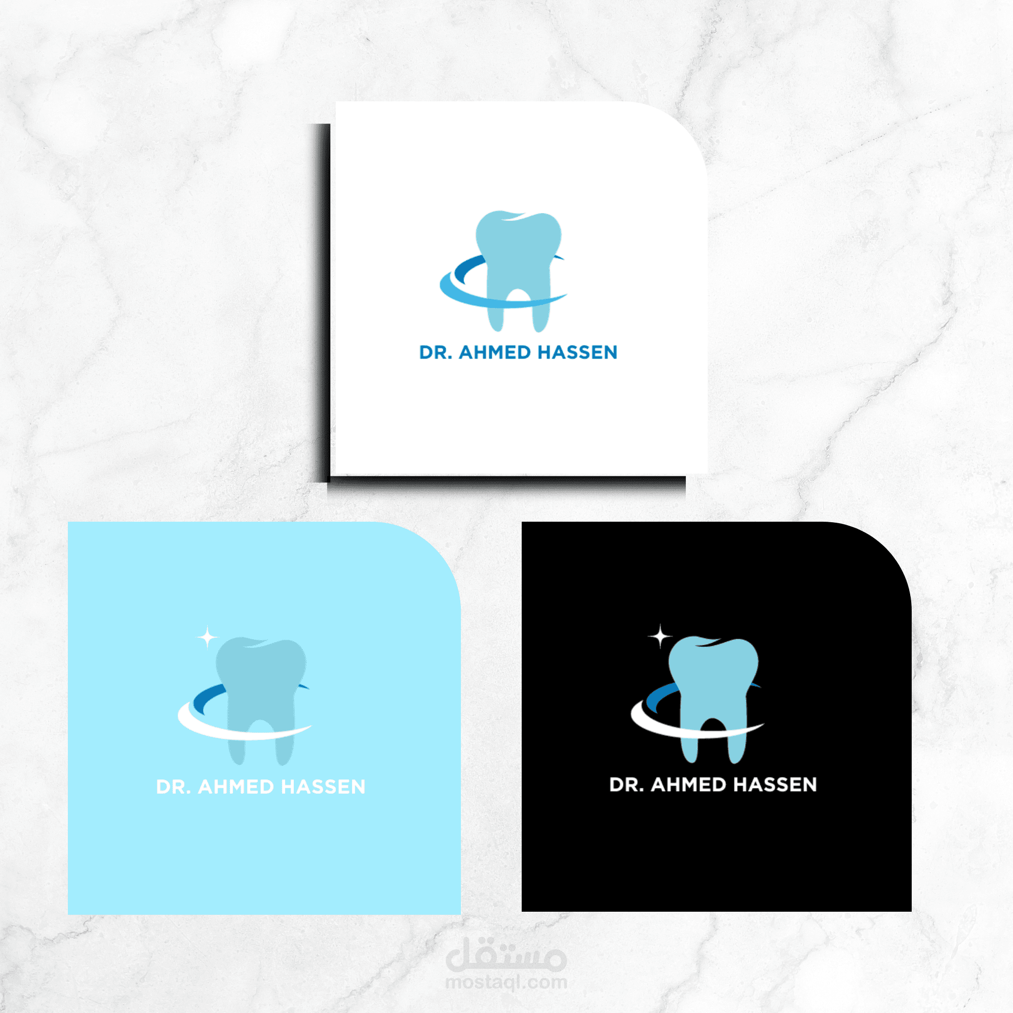 هويه بصريه لعياده اسنان