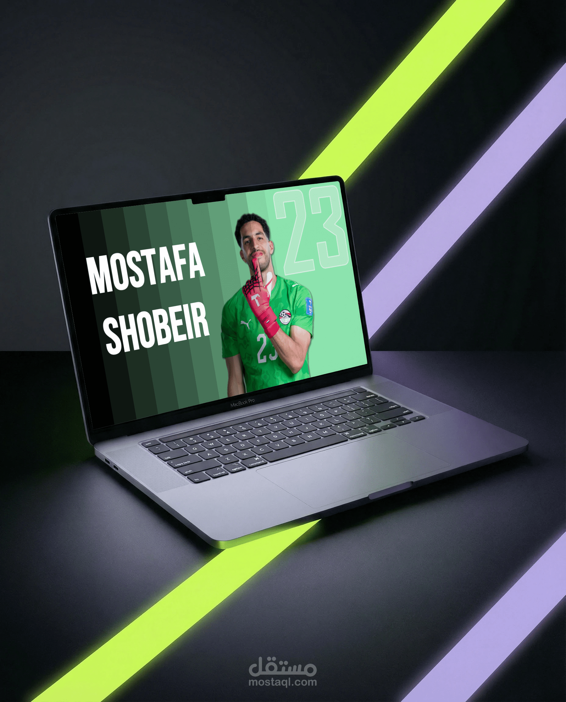 Player-Intro-(-MOSTAFA-SHOBEIR-) تصميم انترو للاعب بوربوينت موشن