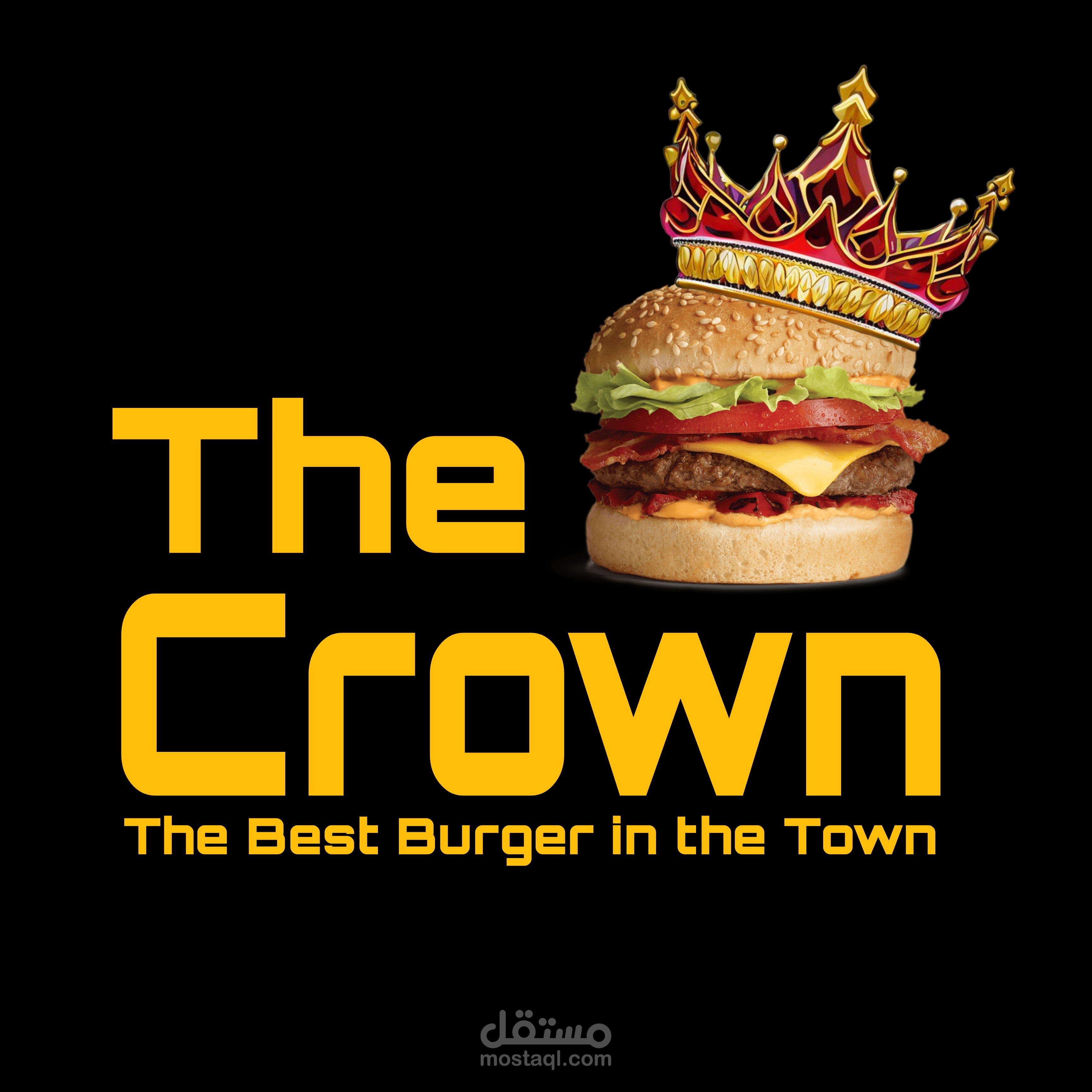 لوجو لمطعم برجر
