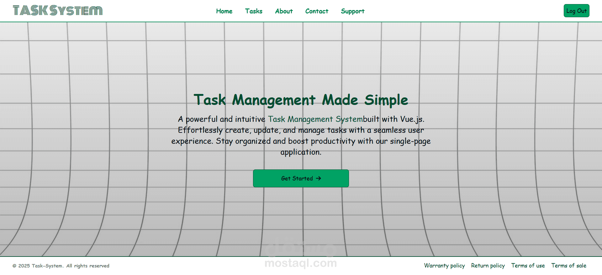 نظام إدارة المهام - Task Management System