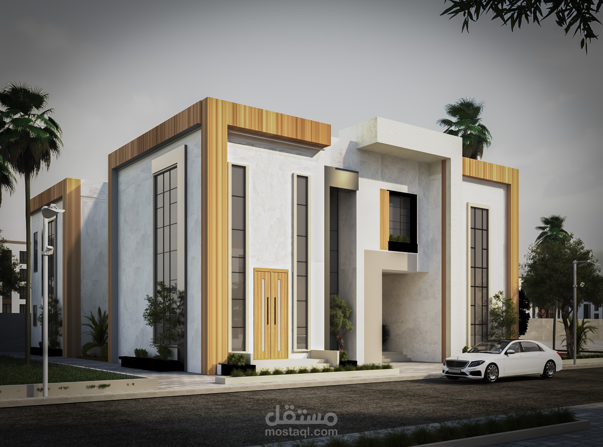 تصميم و اخراج وجهات فيلا بالسعوديه