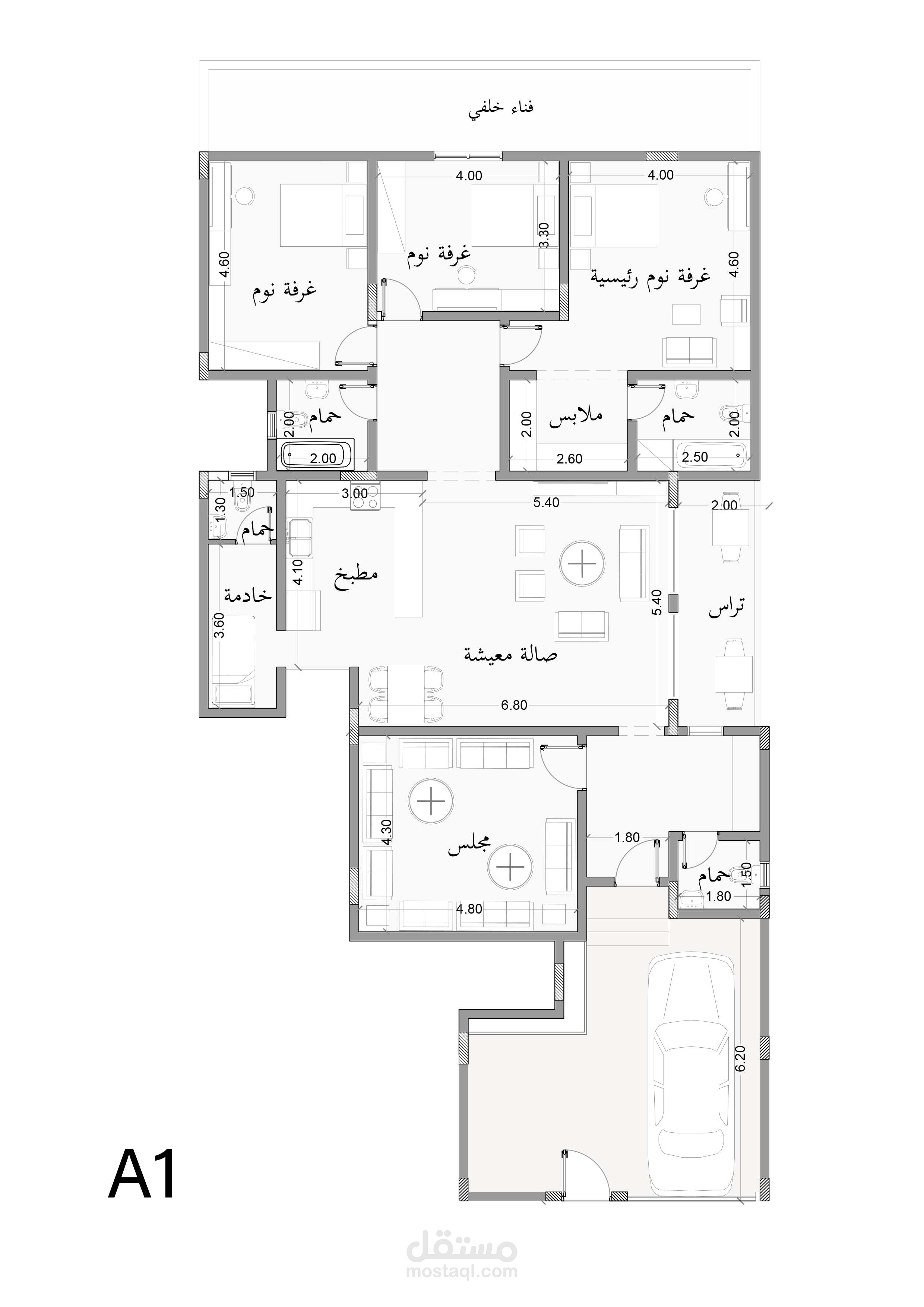تصميم بلانات عماره سكنيه ب السعوديه