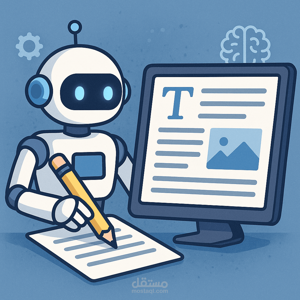 وكيل كتابة تقارير | AI articles writing agent