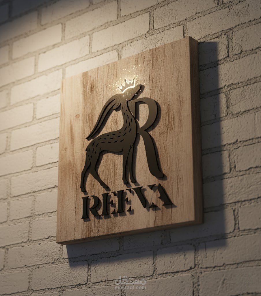 تصميم لوجو و هوية بصريه كامله لعبايات