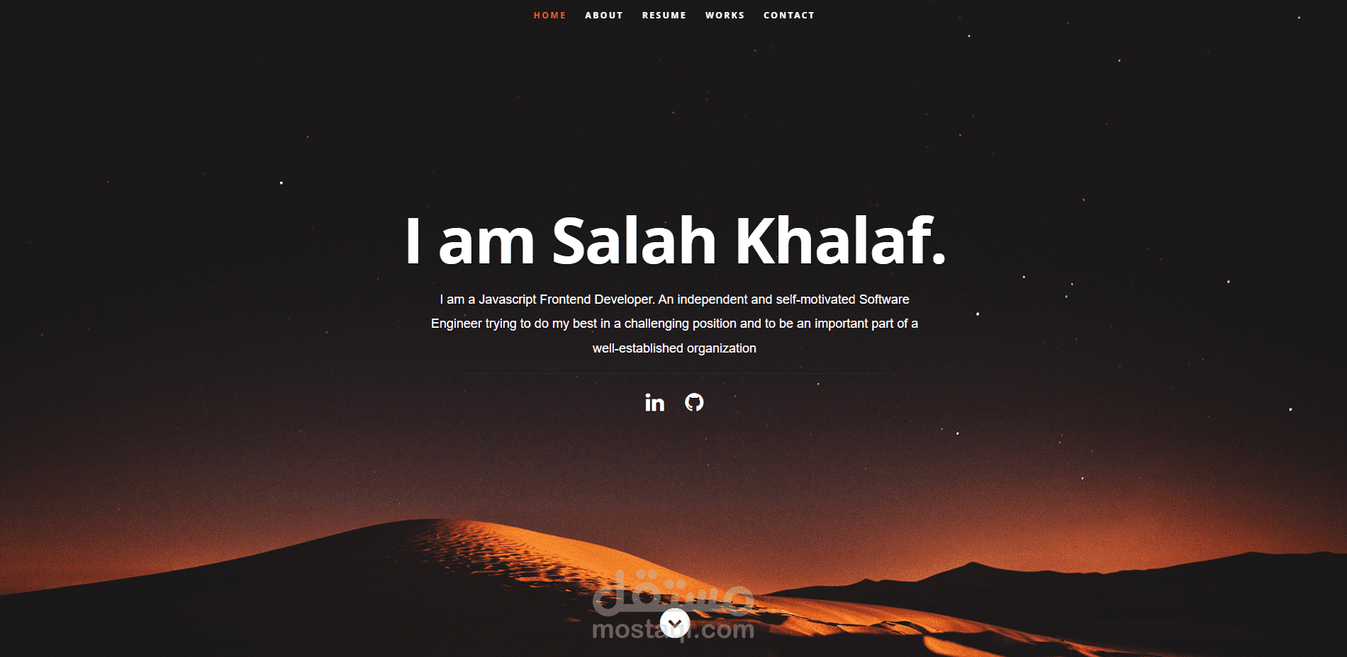 portfolio website