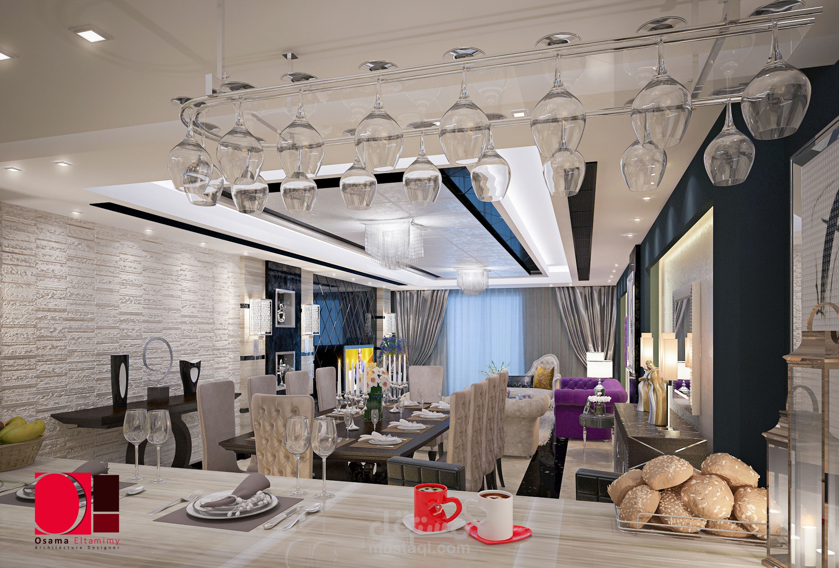 مجموعة من اعمالى Interior Designs