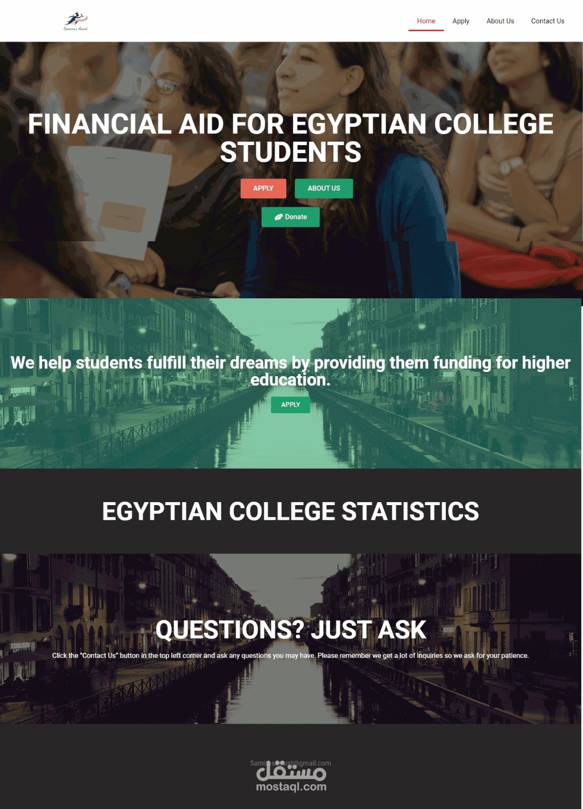 برمجة موقع دراسات جدوي