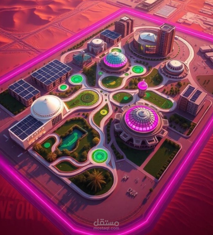 Power point  on Neom city