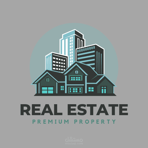 شعار ل مكتب تسويق عقاري