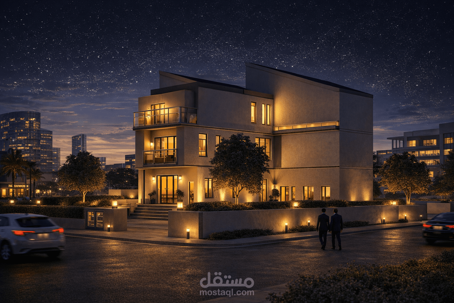 تصميم و نمذجه لفيلا سكنيه