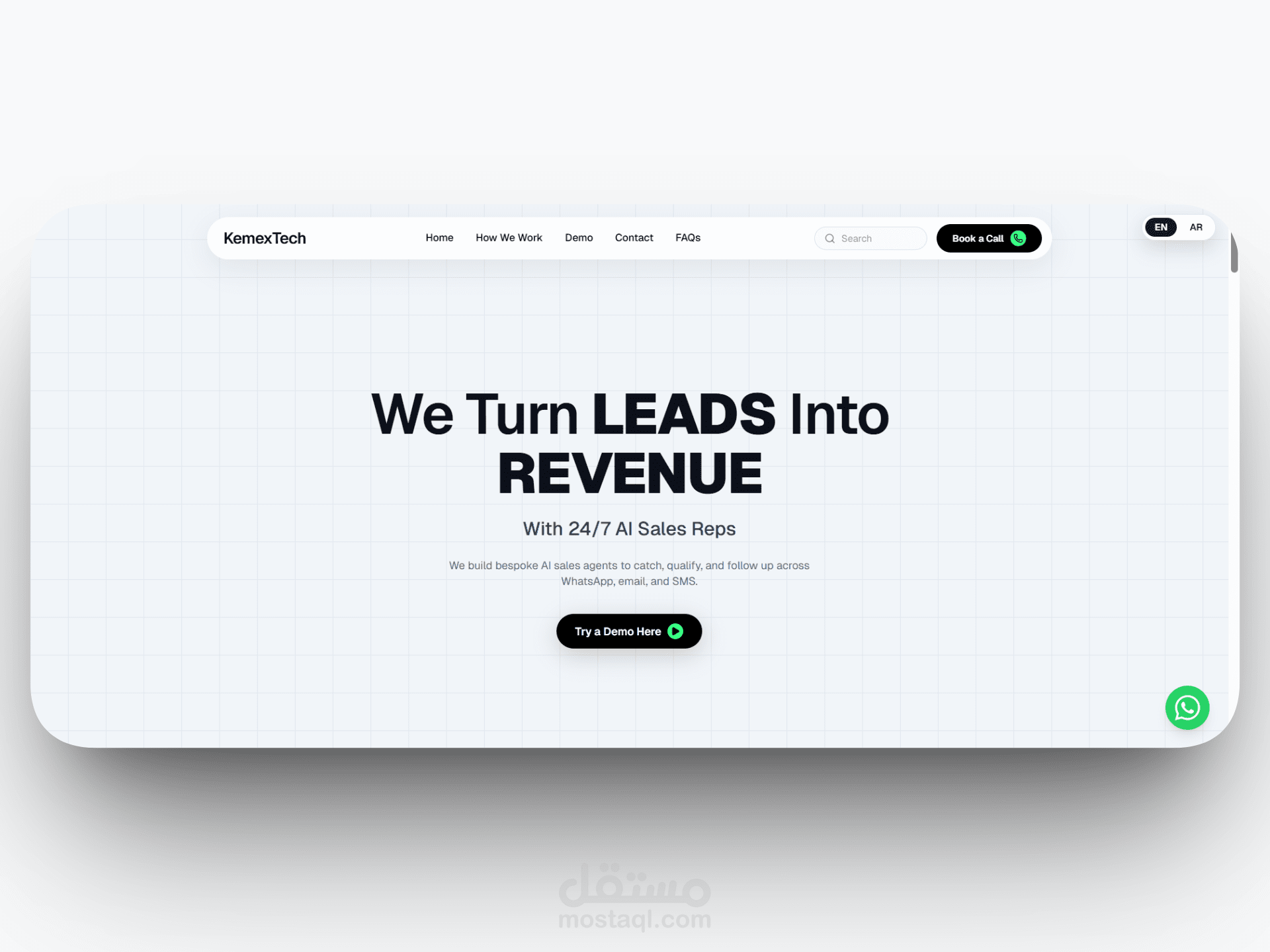 High-Performance Next.js Agency Site