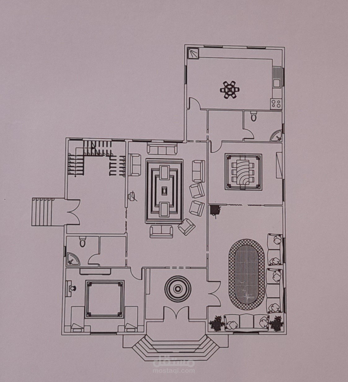 أعمال متنوعة على AutoCad
