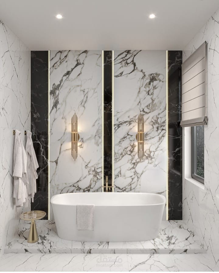 Modern bathroom design