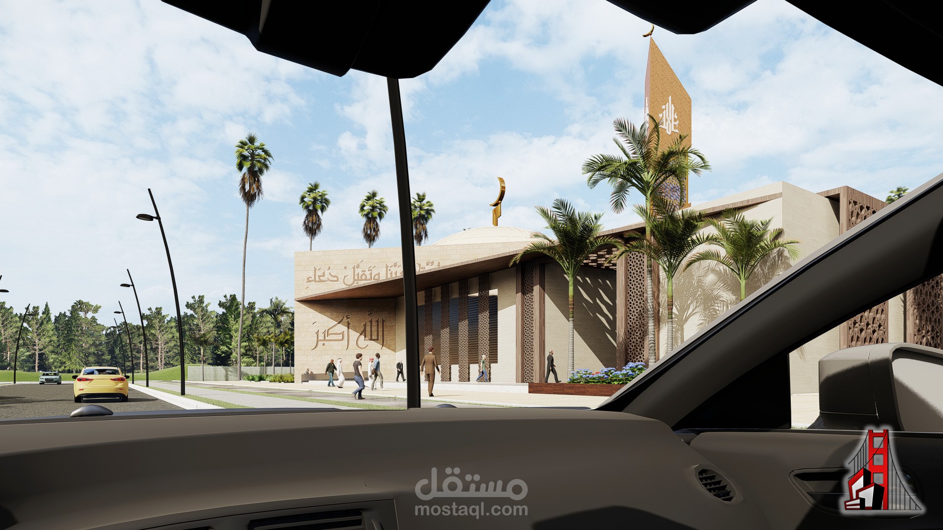 تصميم مسجد بمدينة العبور