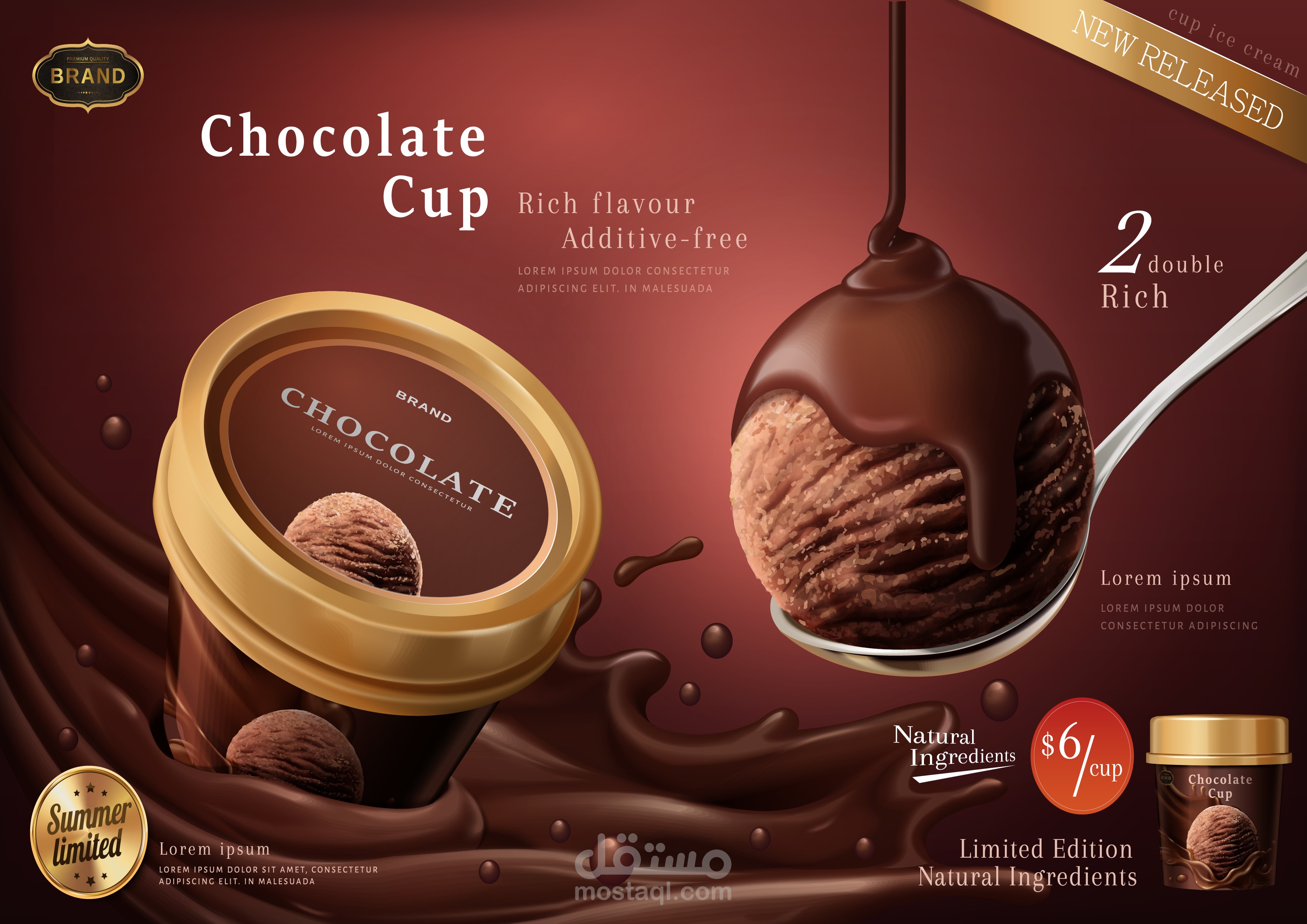 Advertising Food Poster Concept