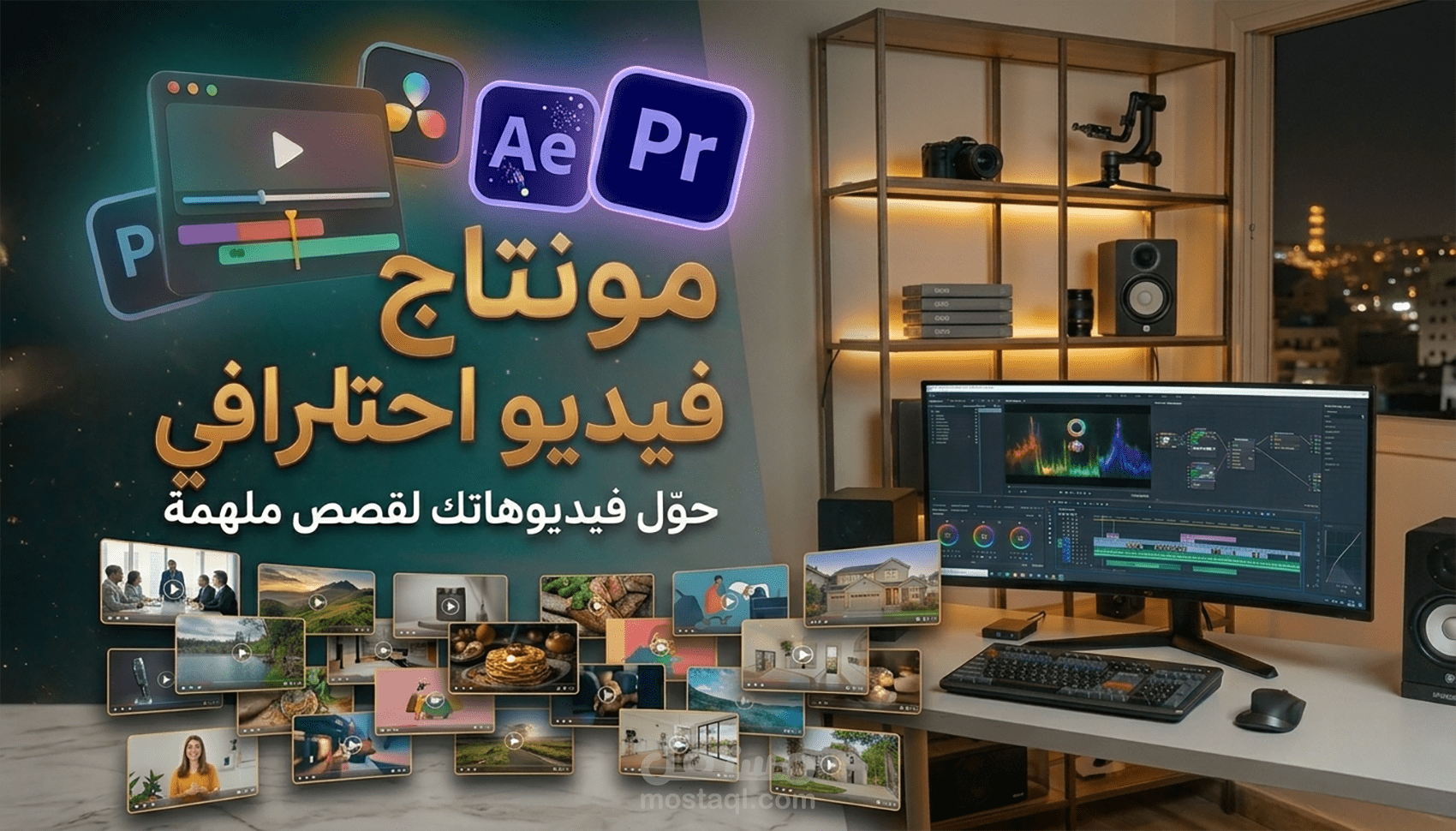منتاج احترافي لفديهات السوشيل ميديا