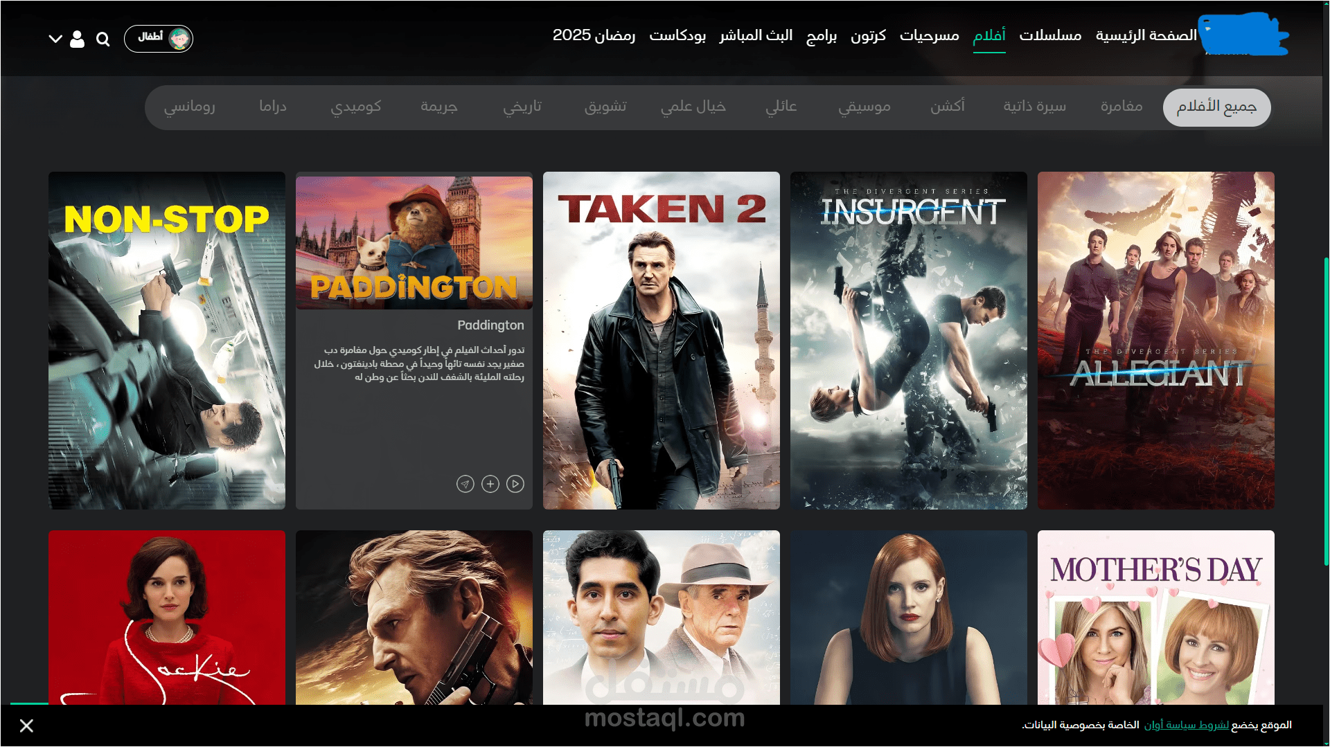 مصمم مواقع أفلام احترافية | عرض أفلام، مسلسلات، وسيرفرات مشاهدة