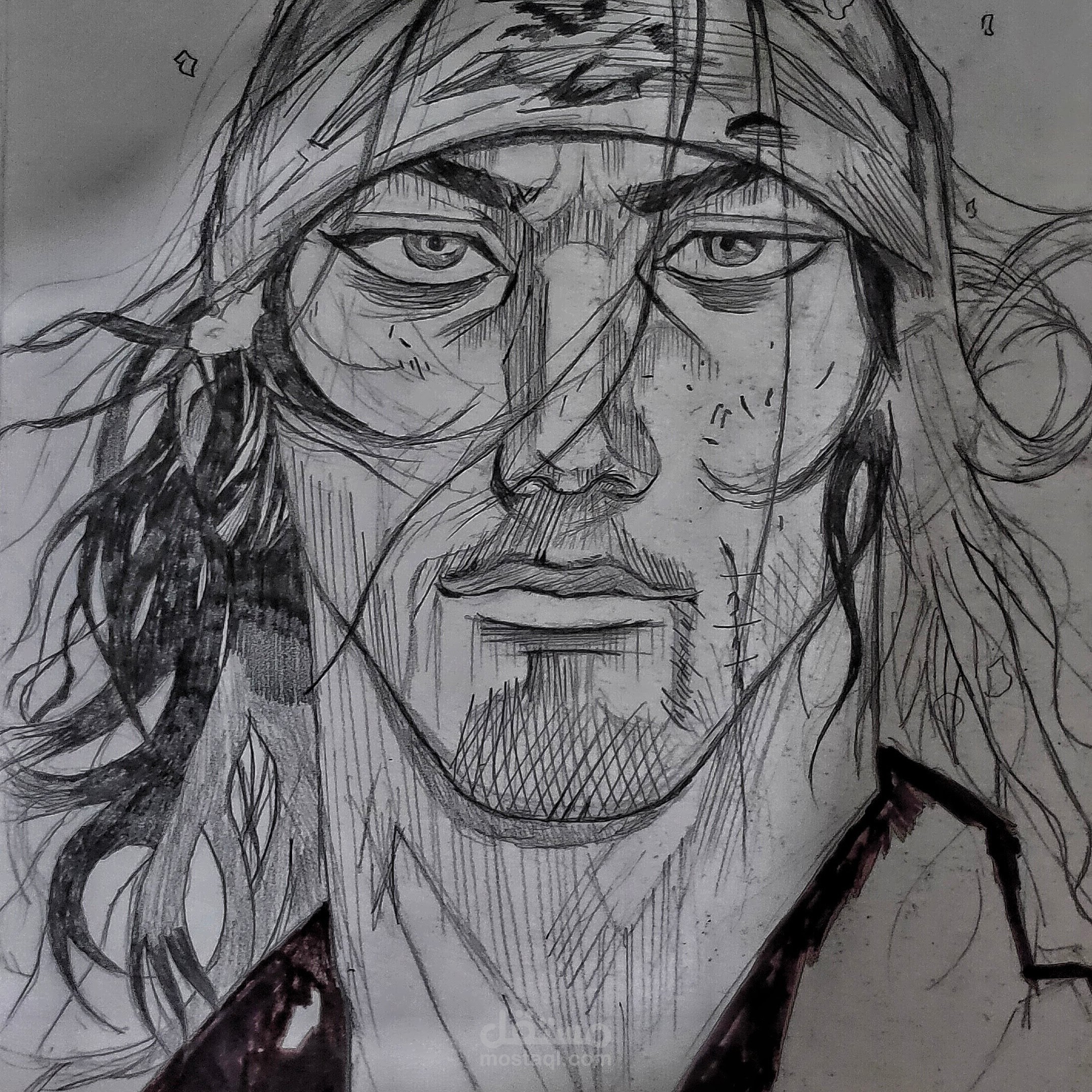 رسمه لpanel من مانجا  vagabond