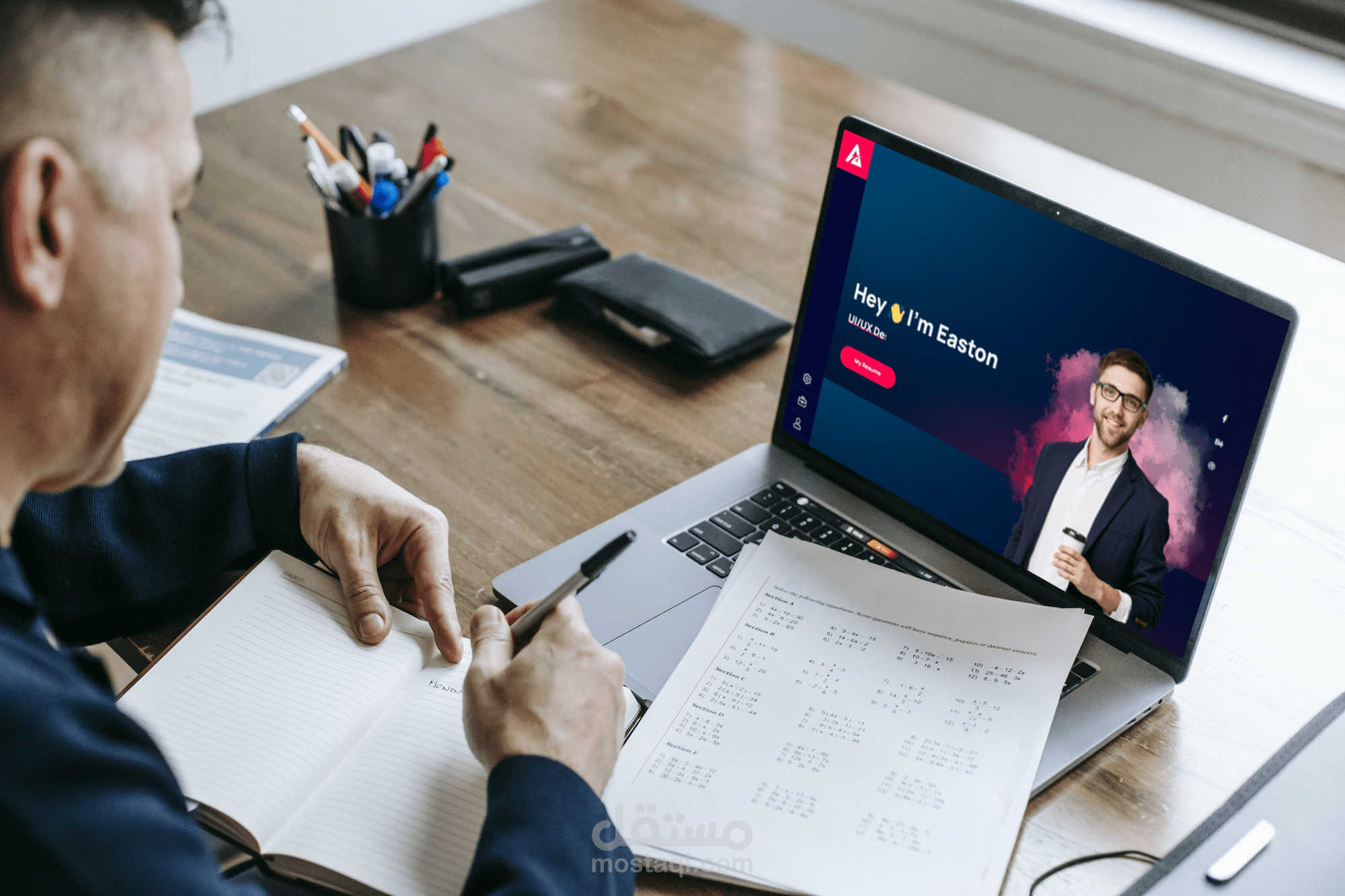 عمل موقع تعريفي شخصي او لشركه