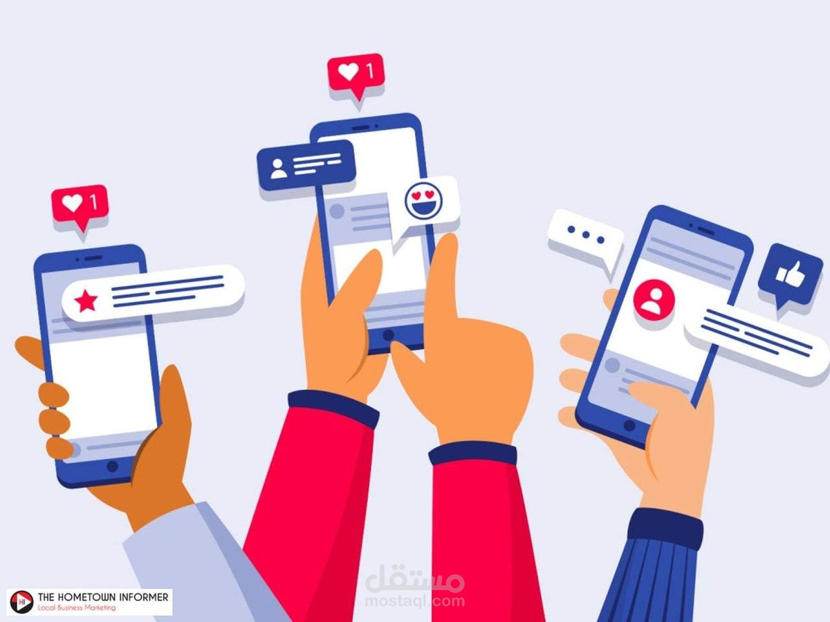 إدارة الصفحات (فيسبوك,تيك توك, انستقرام)