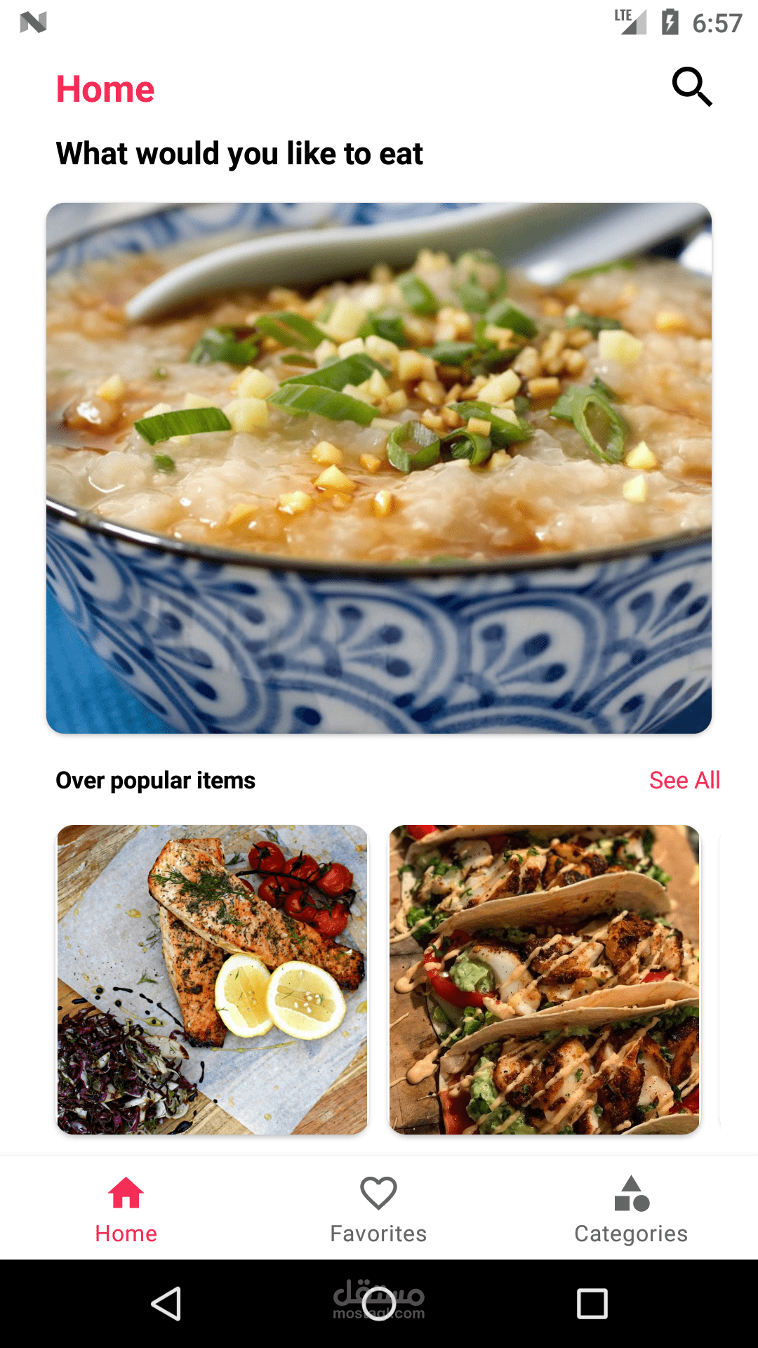 Easy Food App