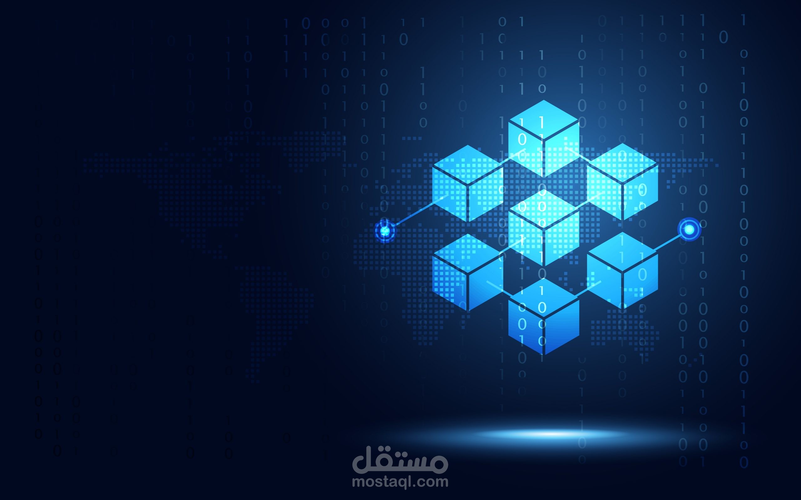 بناء بلوكشين تستخدم تقنية العمل المفيد