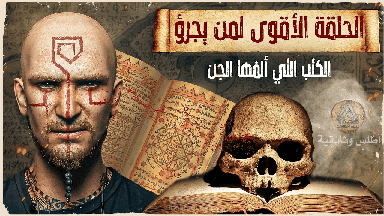 مونتاج فيديو وثائقي علي اليوتيوب عن أخطر كتب السحر الأسود