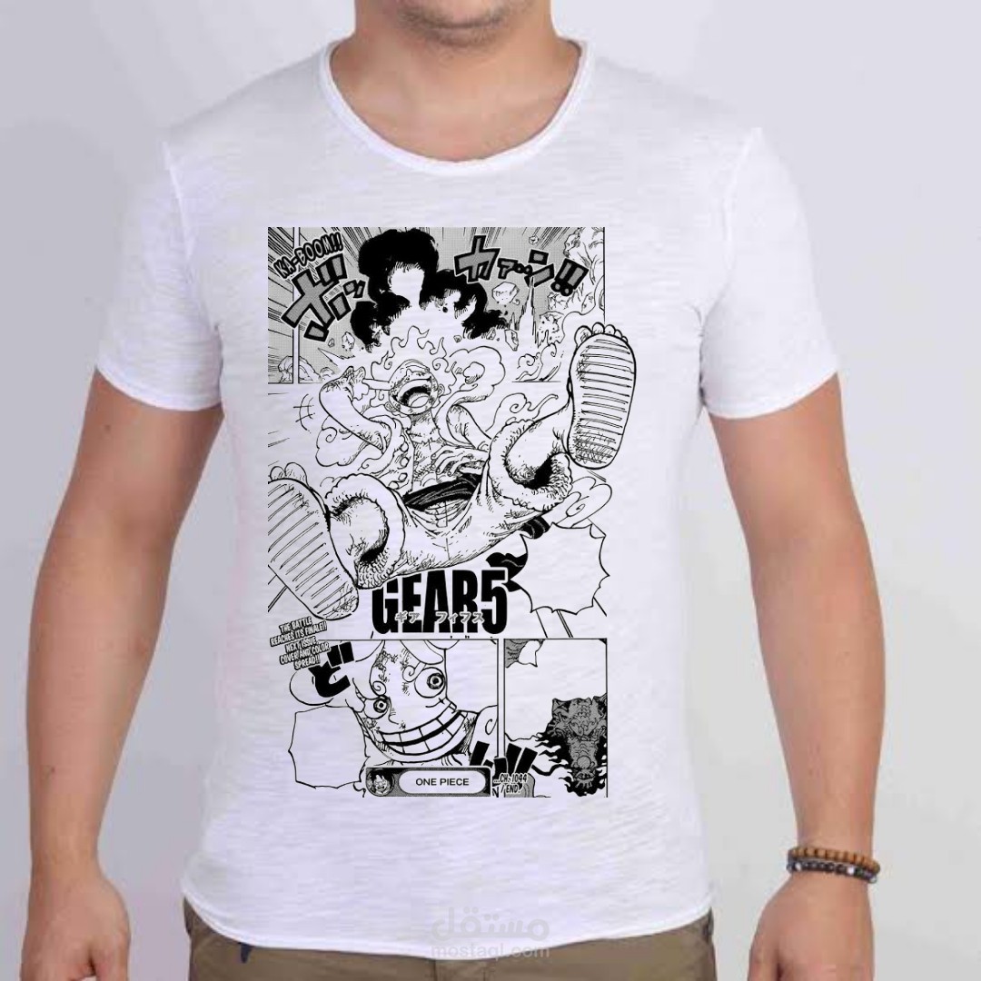 تصميم T-shirt انمي (مانجا)
