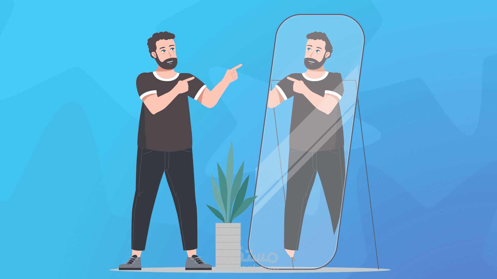 موشن جرافيك لمحل عطور بحريني