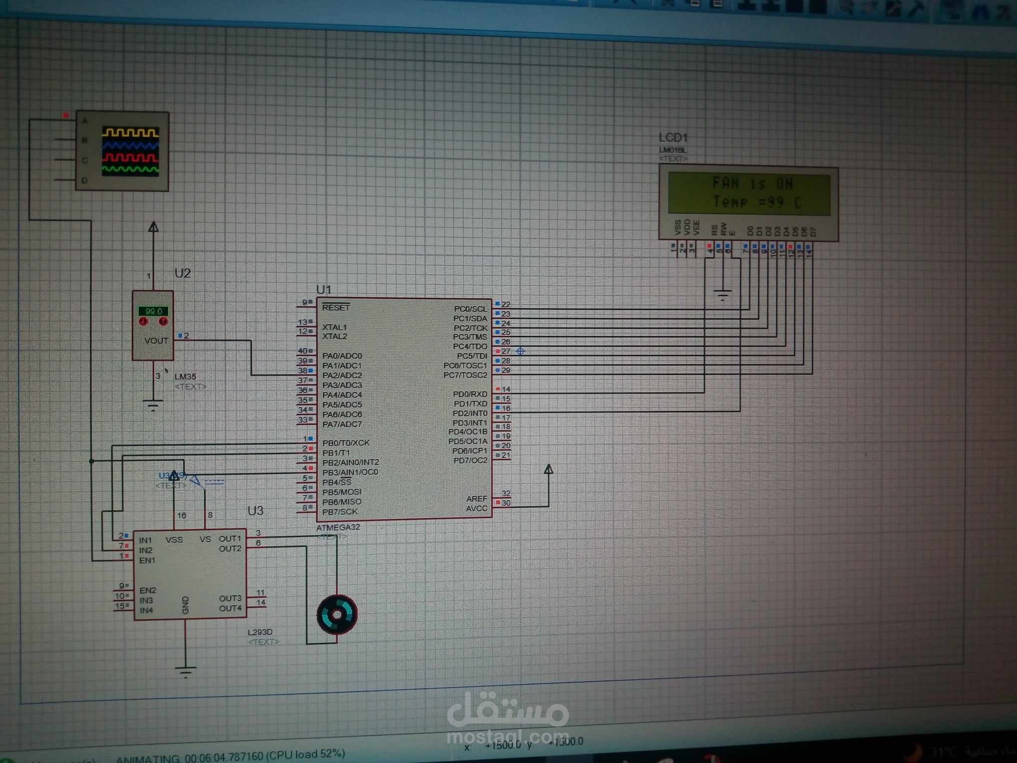 (Embedded system)Fan Speed Controller with Temperature