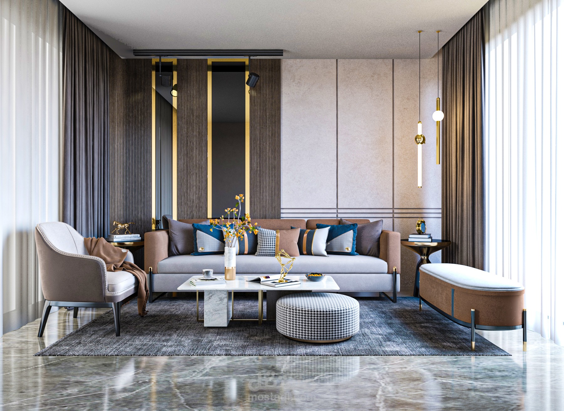 Modern living room
