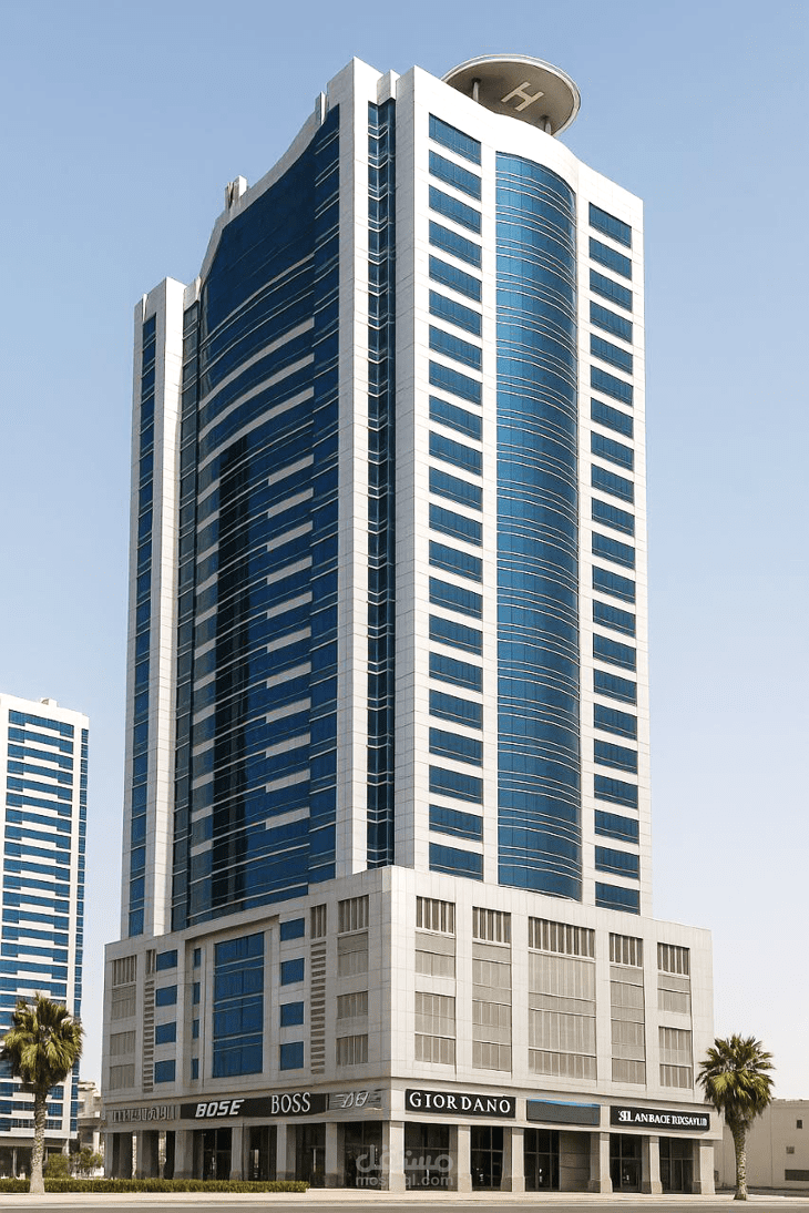 تصميم إنشائي و زلزالي لبرج سكني و إعداد اللوحات التنفيذية