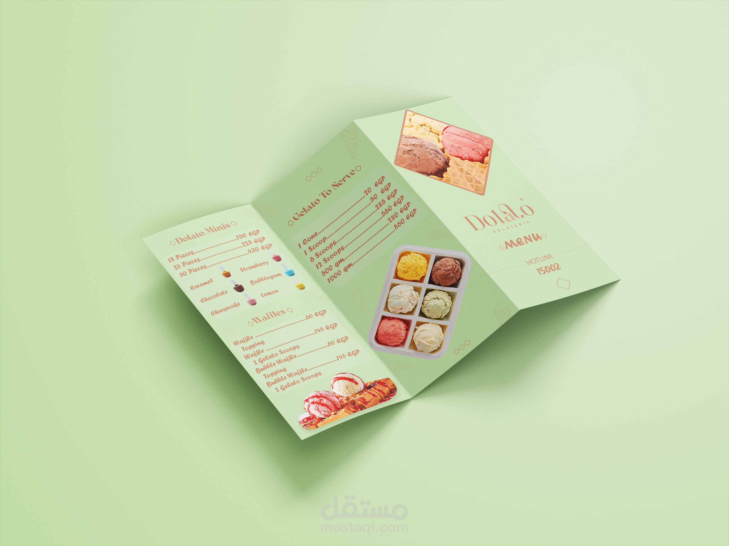 menu design