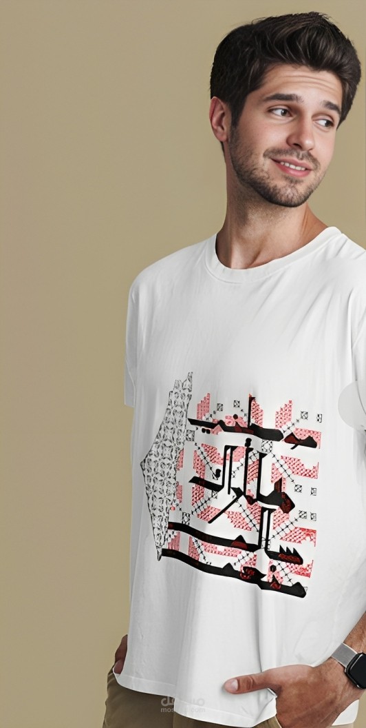 تصميم تي شيرت لفلسطين