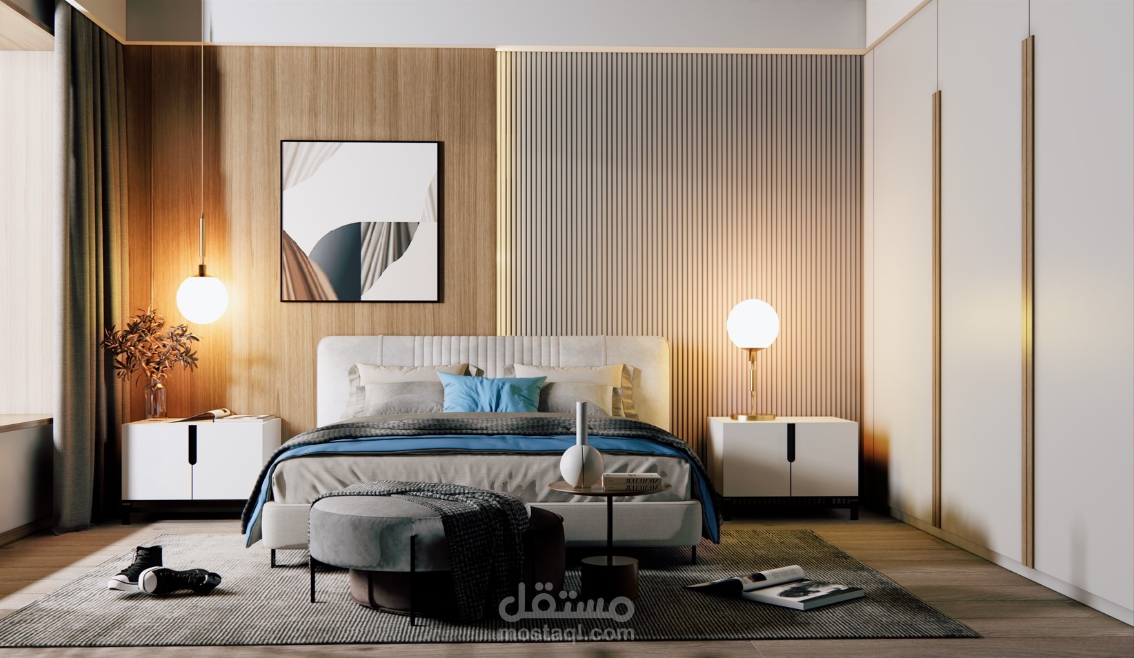 بعض من أعمالي في تصميم غرف النوم