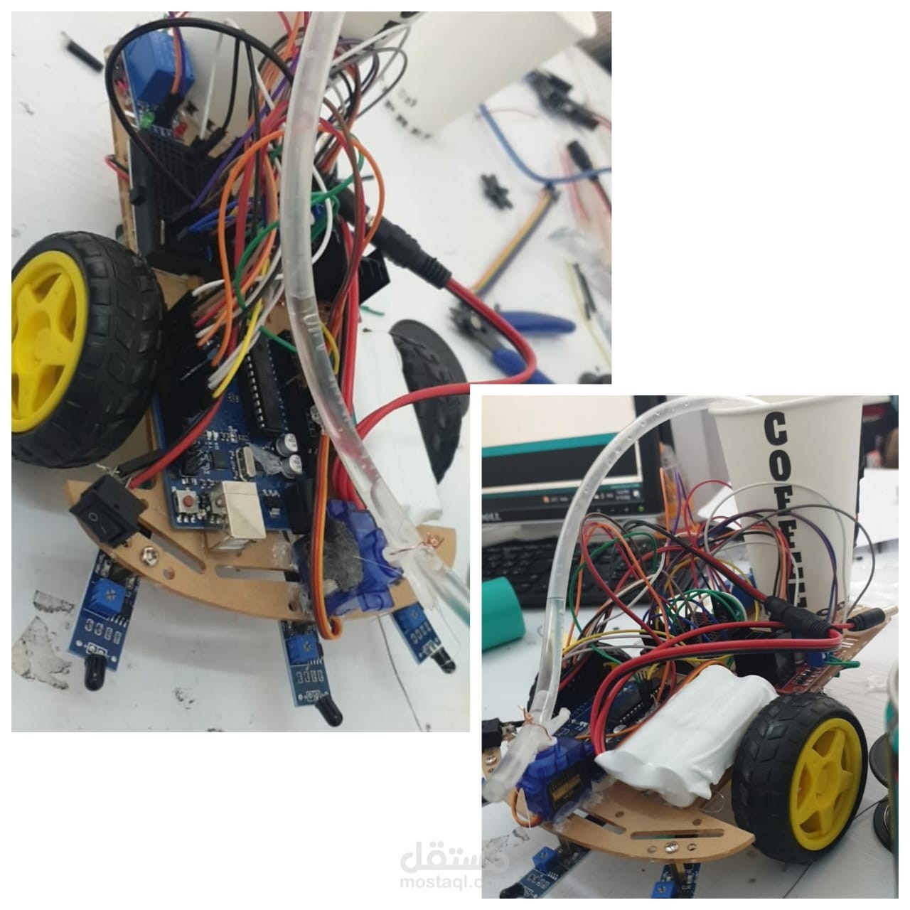 firefighting car Arduino