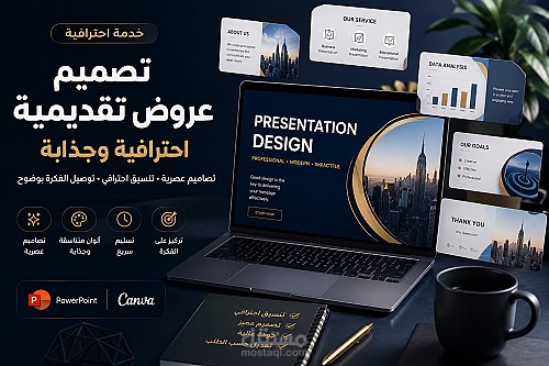 مصمم عروض تقديمية PowerPoint