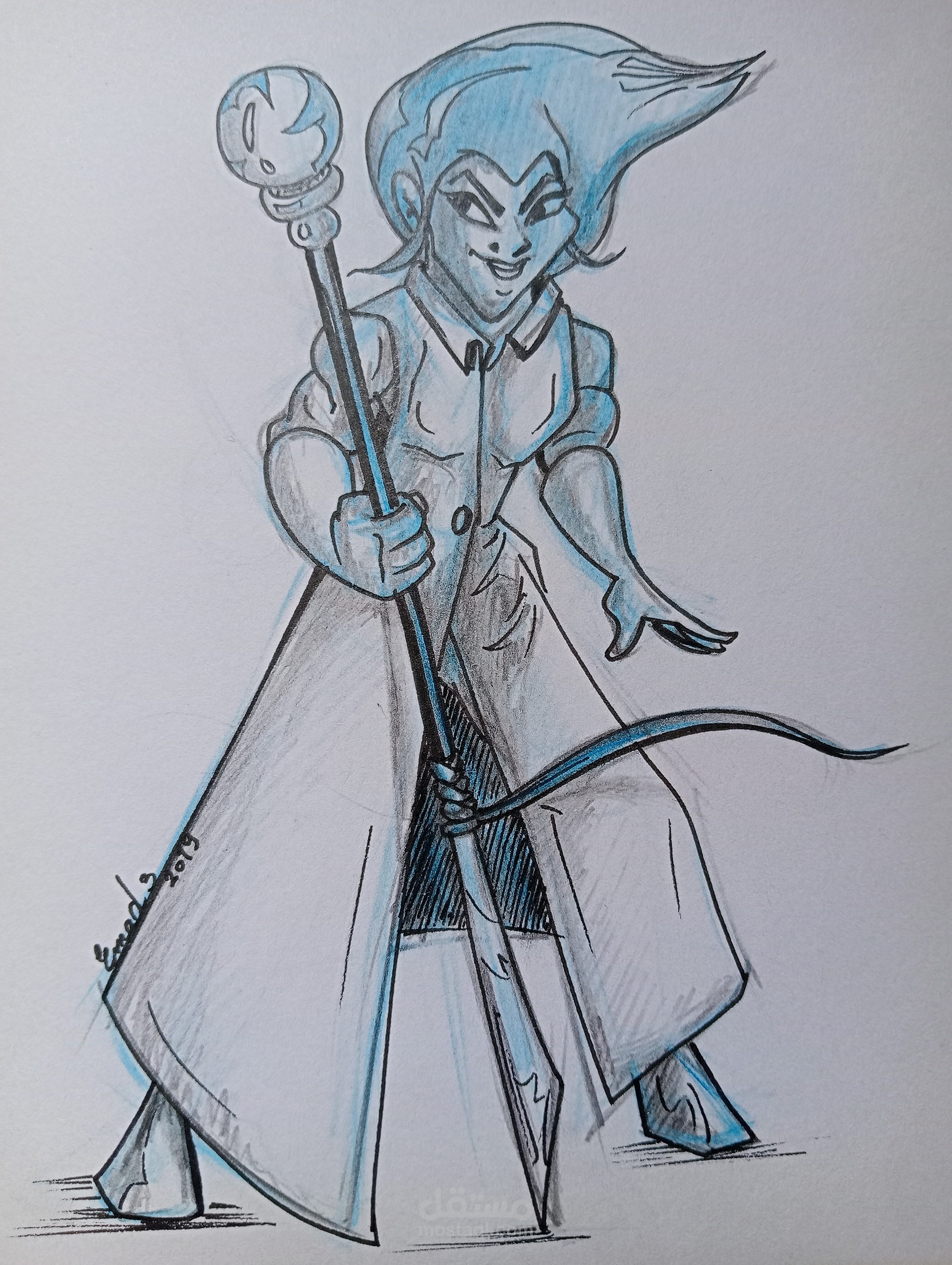 Characters from my imagination, sketches  