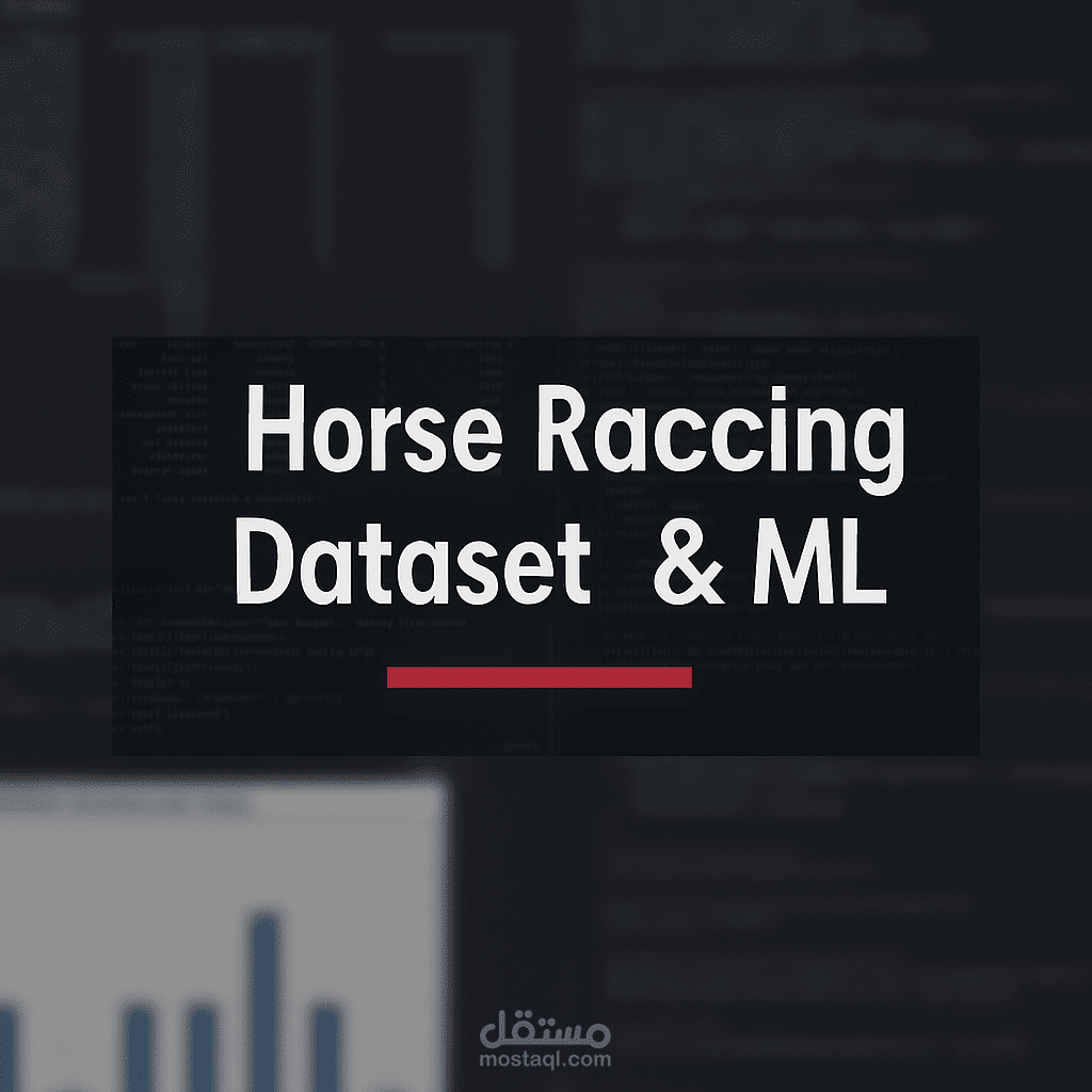نظام استخراج وتحليل بيانات سباقات الخيل مع تحضير نماذج تعلم آلي