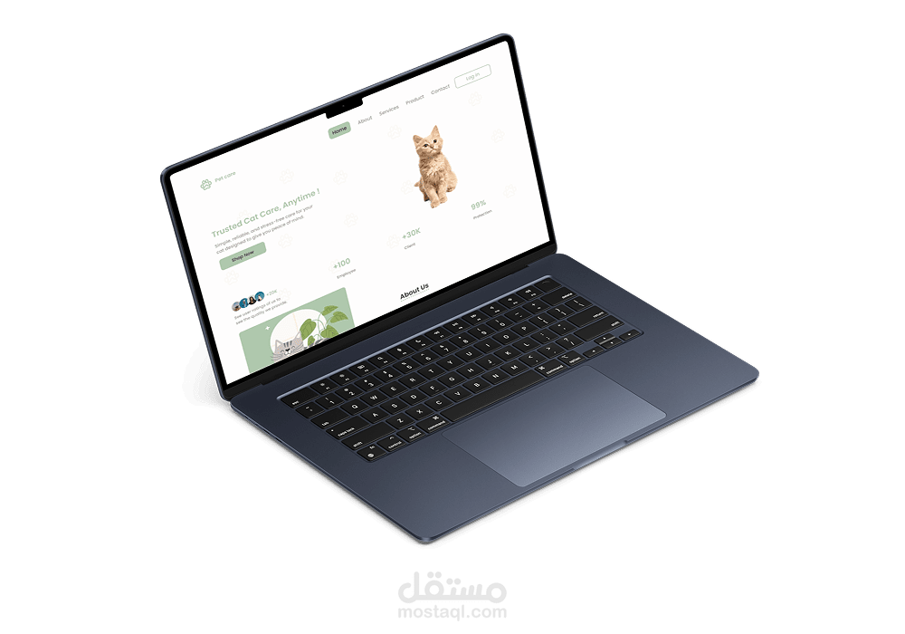 تصميم صفحة هبوط Landing Page