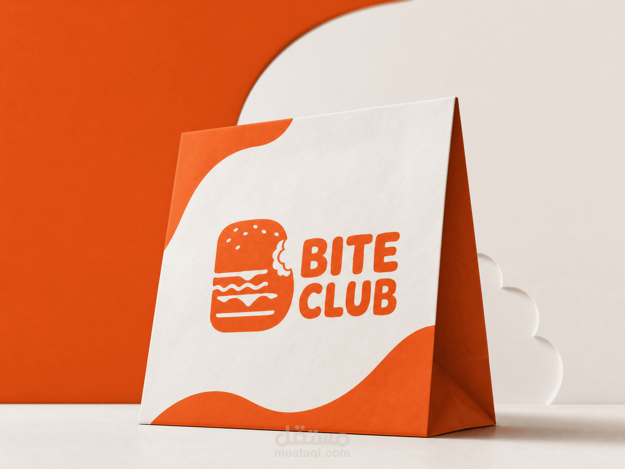 تصميم شعار وهوية بصرية - BITE CLUB