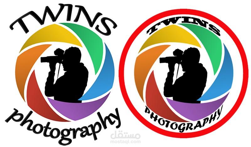 لوجو لمصور فوتوغرافر logo for photographer