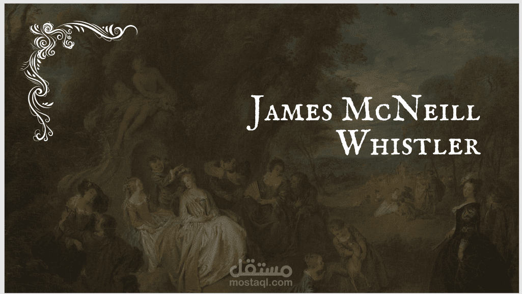 Presentation on artist James Wilker